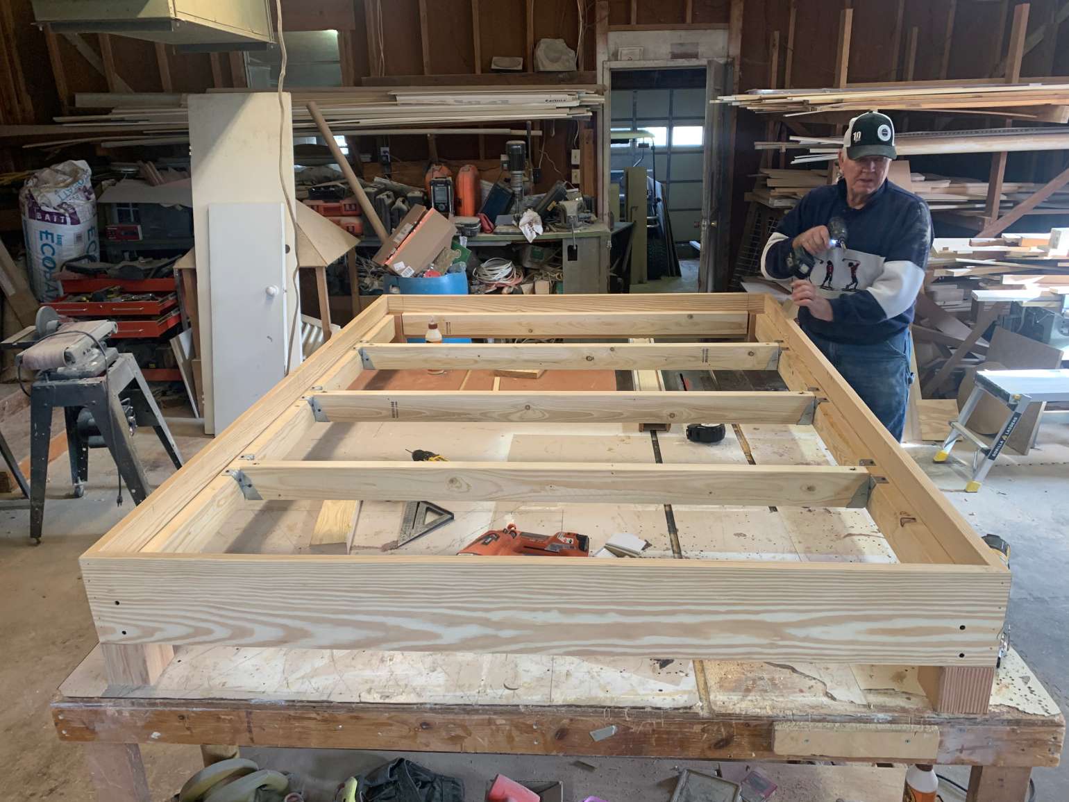 Hinson Construction craftsman at work - Hinson Construction - North Myrtle Beach SC